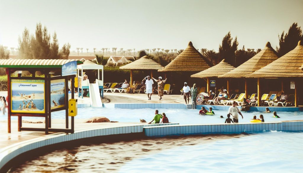Sahara Beach Aquapark: Exotická Vodní Zábava u Moře