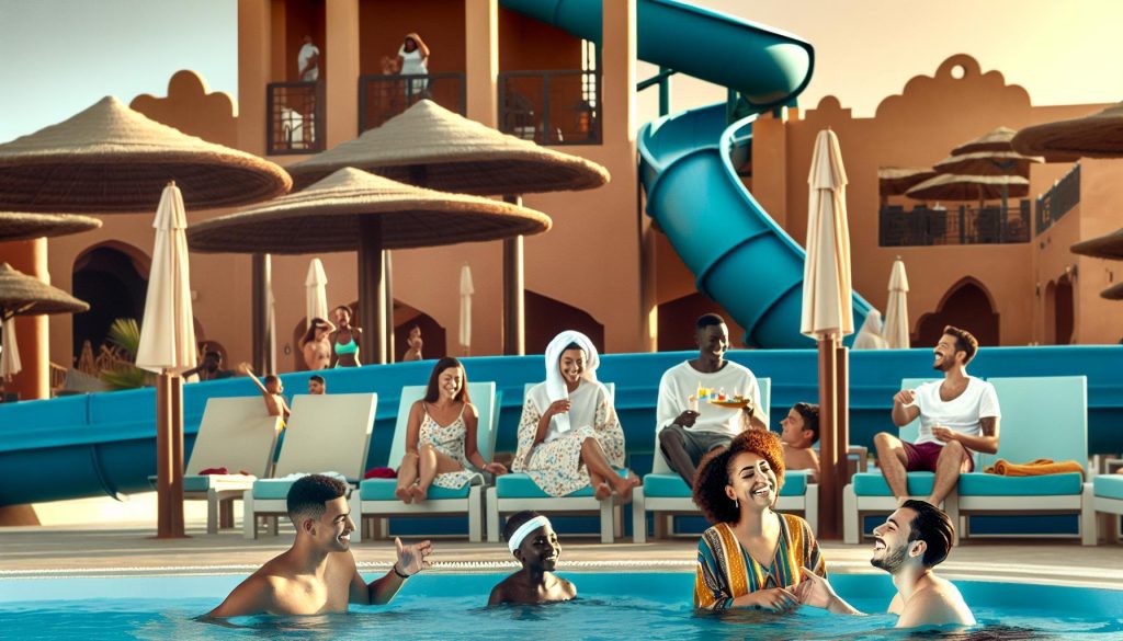 Hotel Omar Khayam Resort & Aquapark: Luxusní Vodní Relax na Djerbě