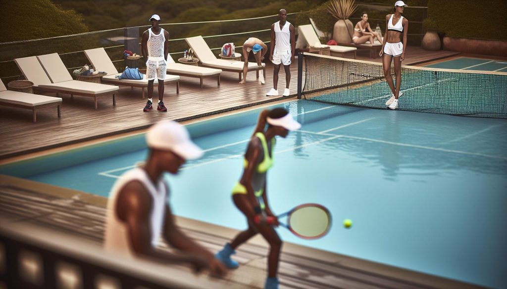 Vodní ráj Kurty: Tenisové Kurty A Sport Ve Vodním Ráji