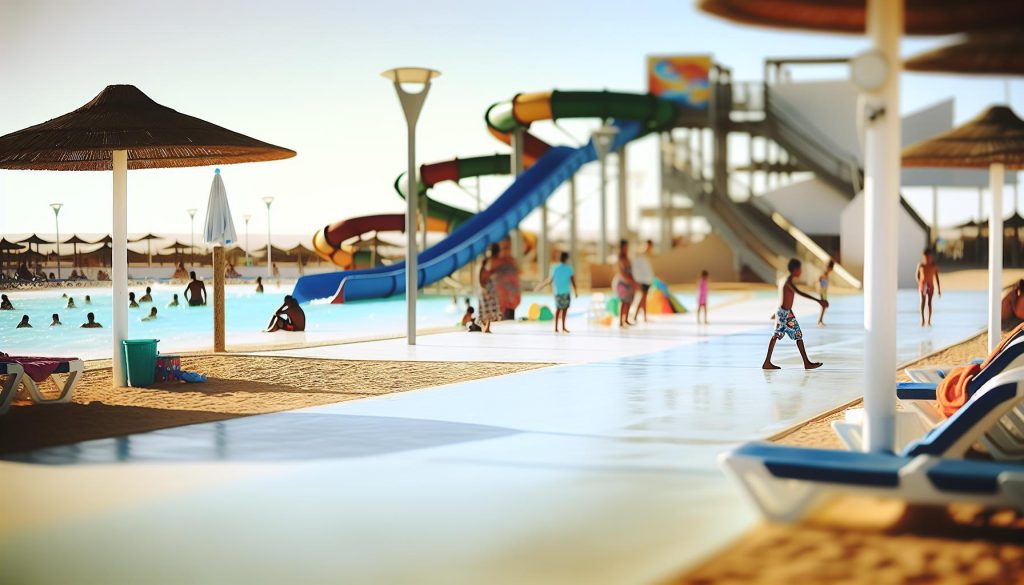 Mahdia Beach Aquapark: Slunce, Pláž a Vodní Zábava v Tunisku