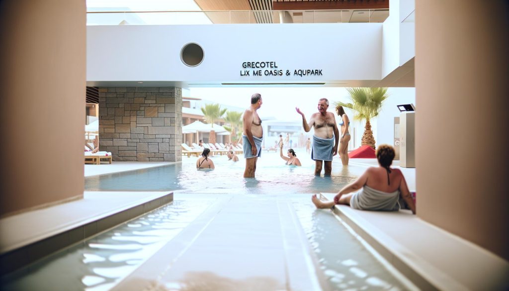 Grecotel Lux Me Oasis & Aquapark: Voda, Relax a Zábava