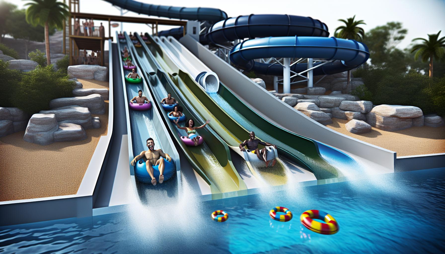 Adrenalinové skluzavky a vzrušující zážitky