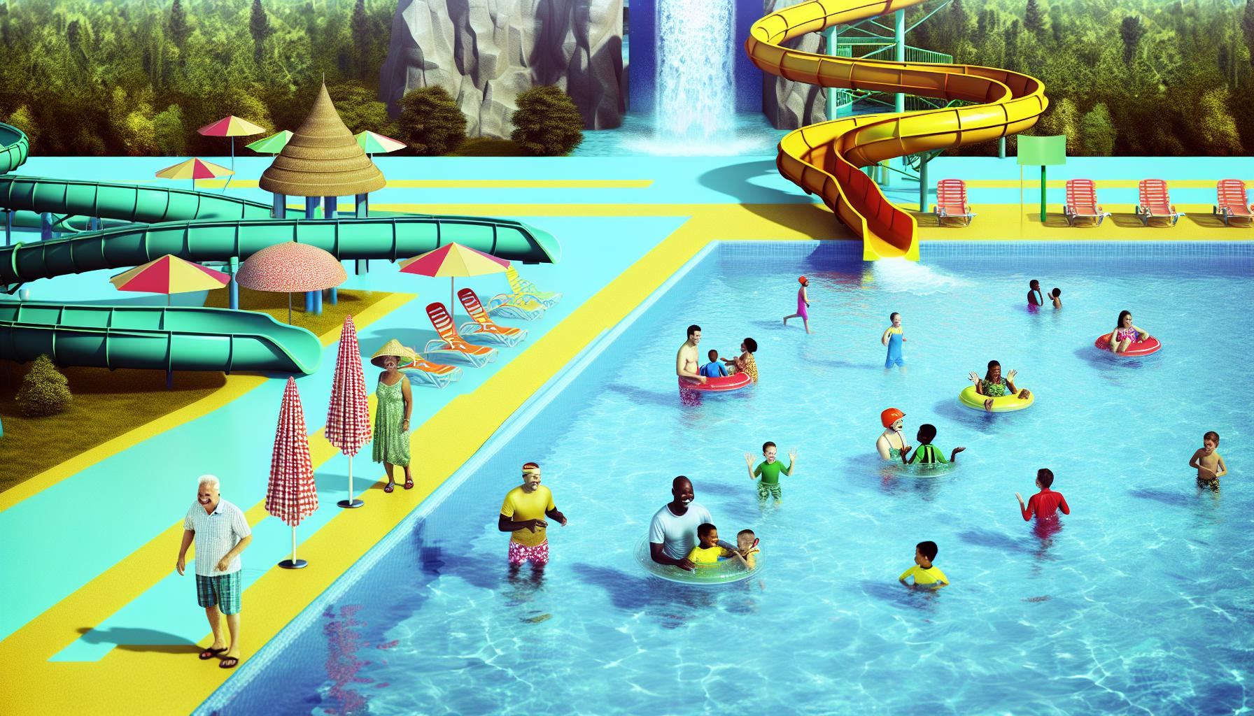 Blue Lake Resort & Aquapark Hurghada: Egypťanská Vodní Pohoda 3 Aquapark: Zábava pro celou rodinu