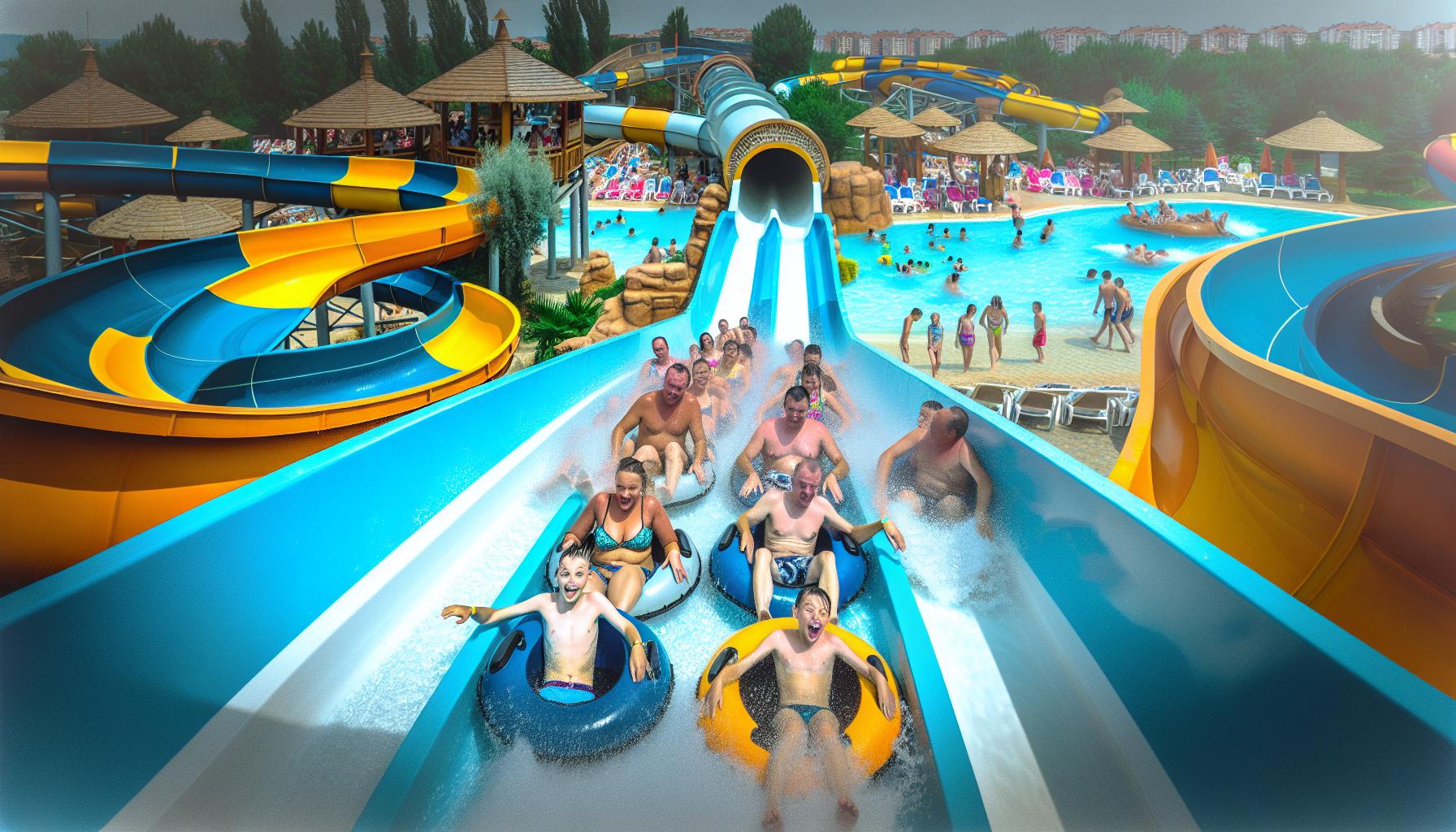 Nesebar Aquapark: Bulharské Vodní Dobrodružství Pro Rodiny 3 Nejlepší Atrakcí a Vzrušení v Nesebarském Aquaparku