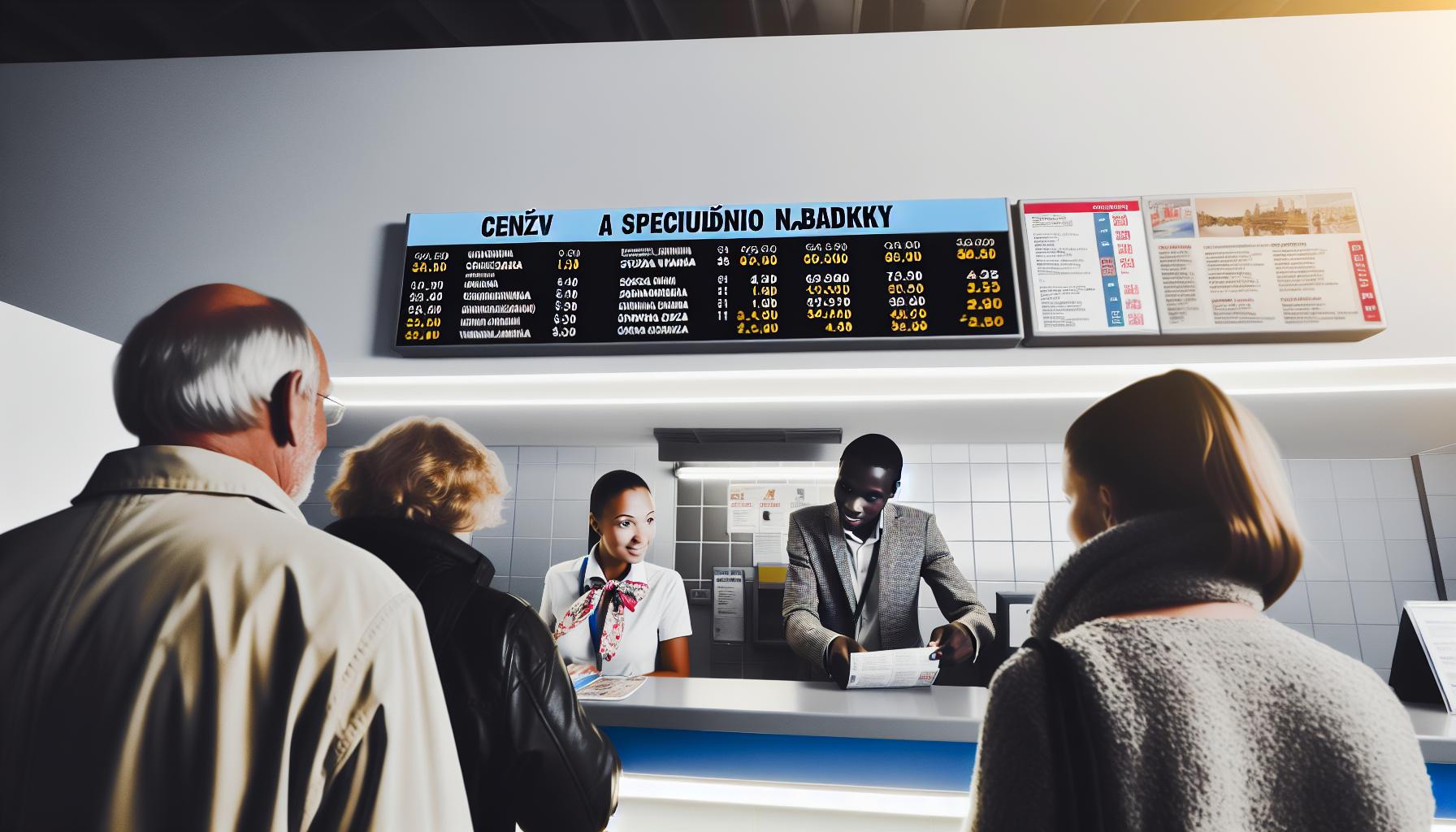 Ceník vstupného a speciální nabídky