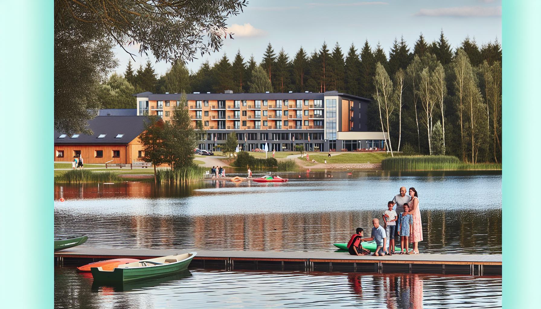 Hotel Frymburk Aquapark: Komfortní Ubytování s Vodními Zábavami 1 Hotel Frymburk: Příjemné Ubytování a Zábava u Vody