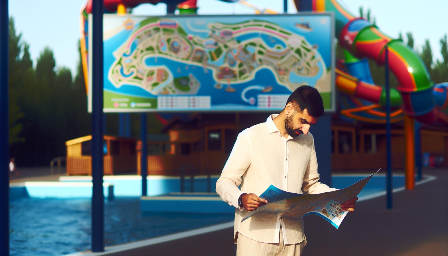 Jak číst mapu Aquaworld Budapest