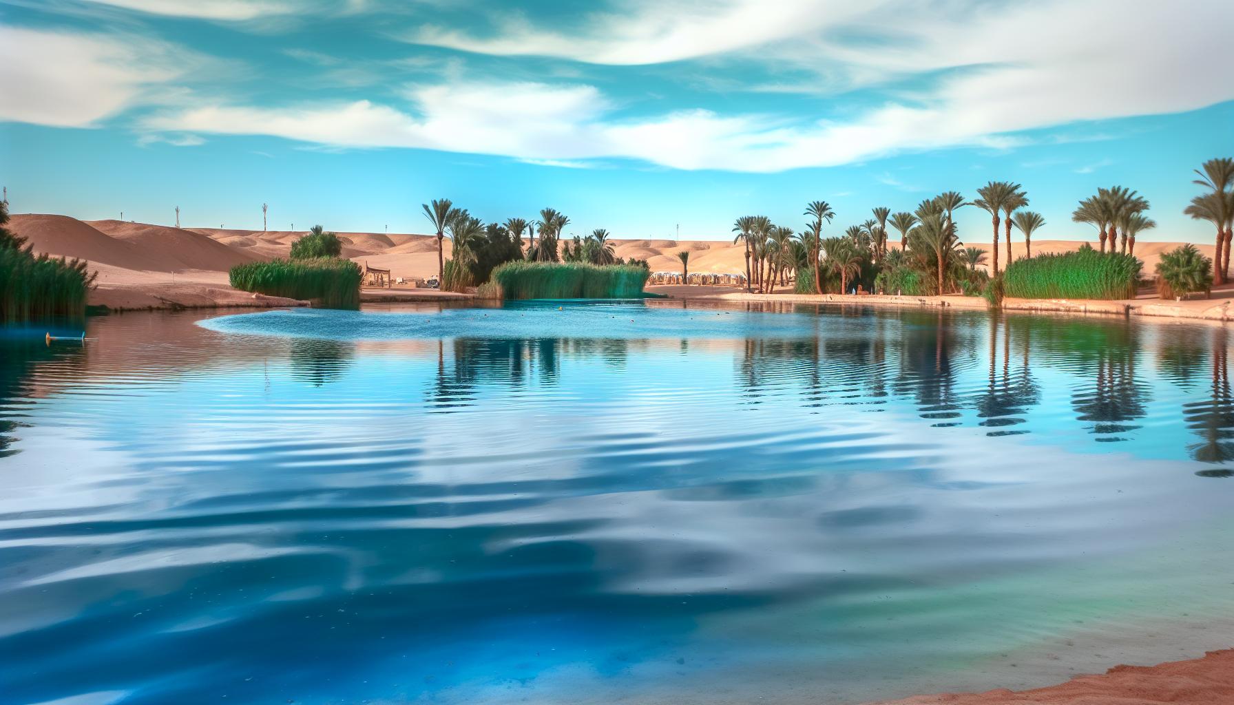 Blue Lake Resort & Aquapark Hurghada: Egypťanská Vodní Pohoda 1 Modré jezero: Objevování ráje v Hurghadě