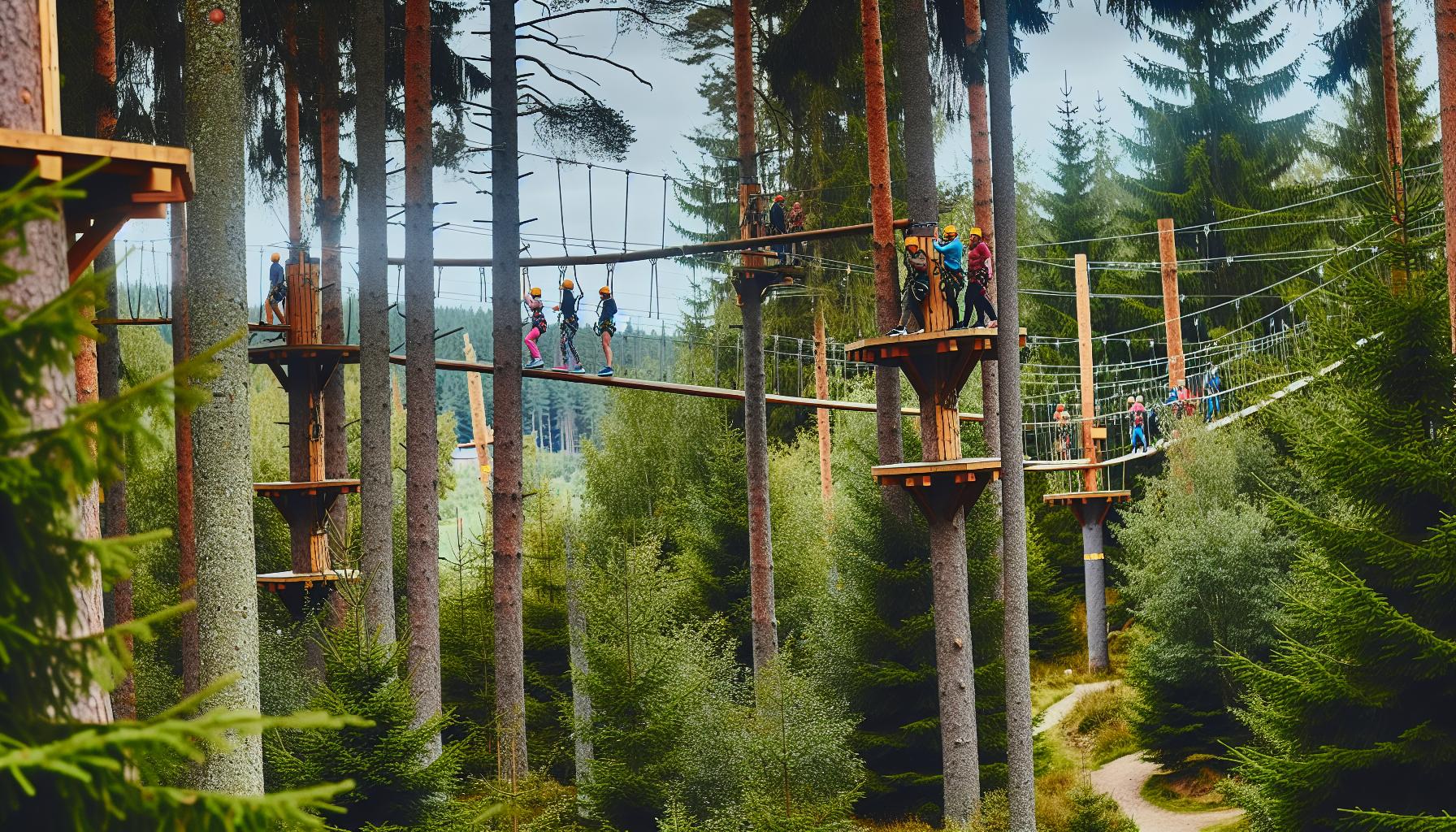 Nejoblíbenější atrakce v aktivním parku Lipno