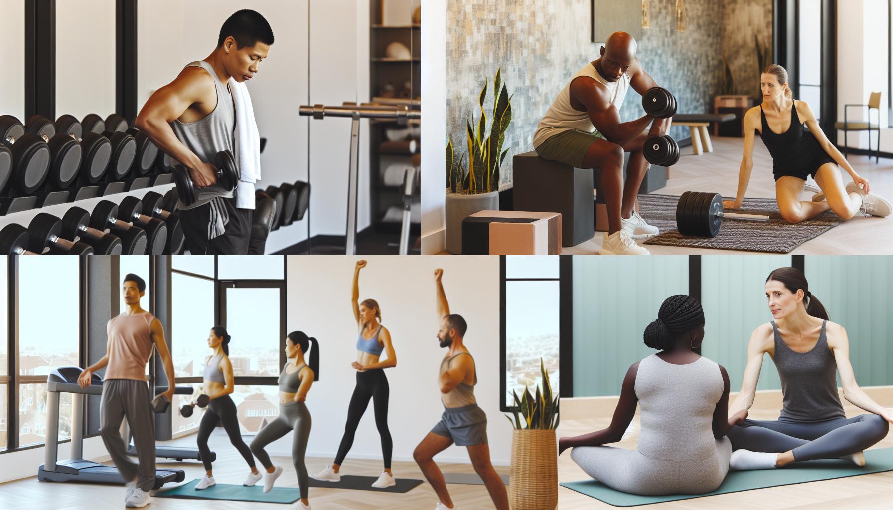Aquaworld Belek Gym: Fitness centrum pro zdravý a aktivní životní styl 2 Nabídka služeb: Posilovna, skupinové lekce a wellness