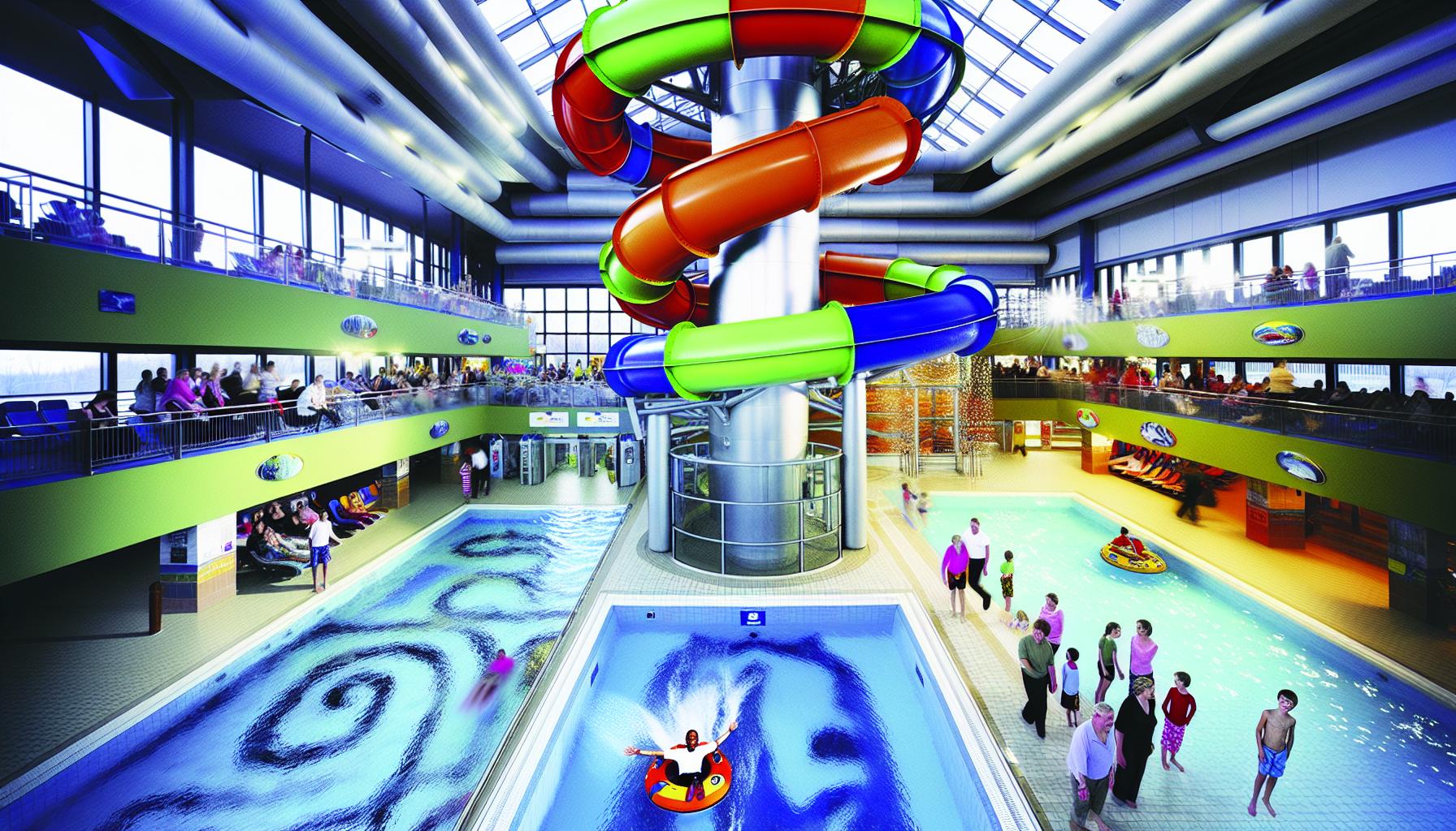Mnichov Aquapark: Nejlepší Vodní Zážitek v Bavorsku 2 Největší atrakce v Mnichovském aquaparku