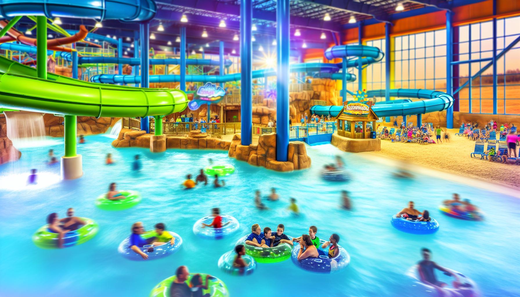 Nepřeberné Válení v Bazénech a Atrakcích