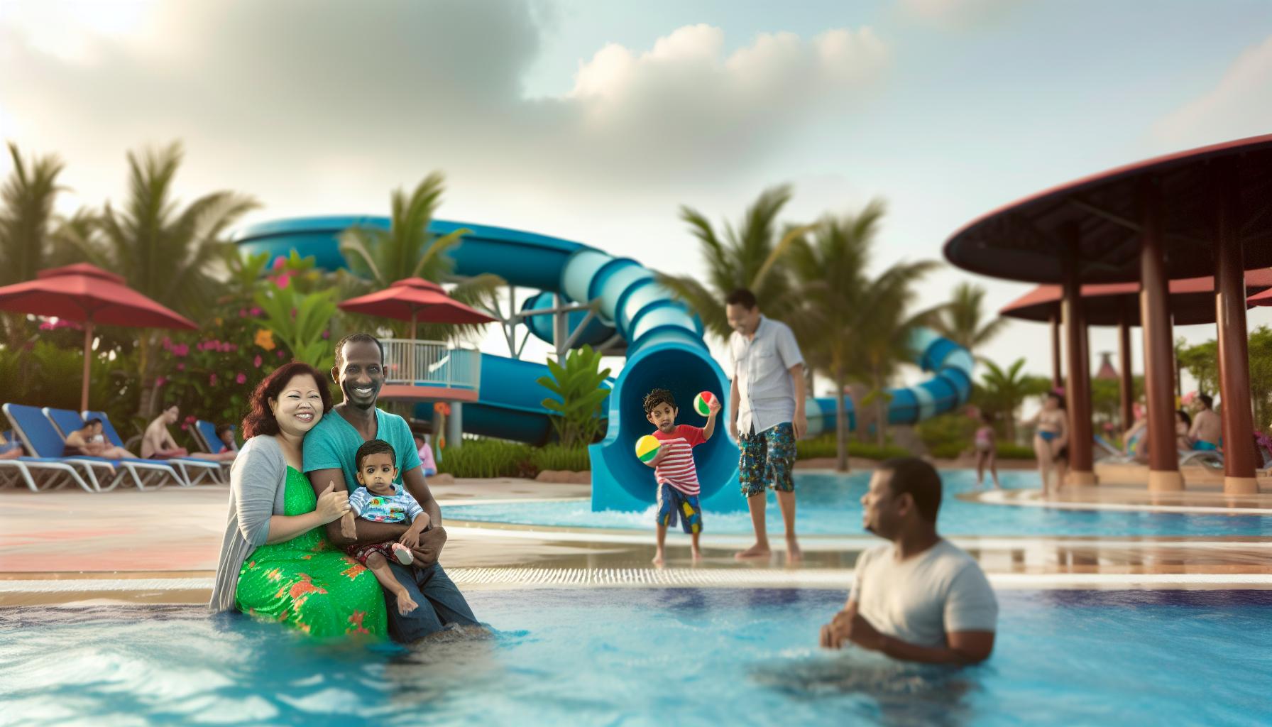 Návrh ideálního rodinného dne v aquaparku