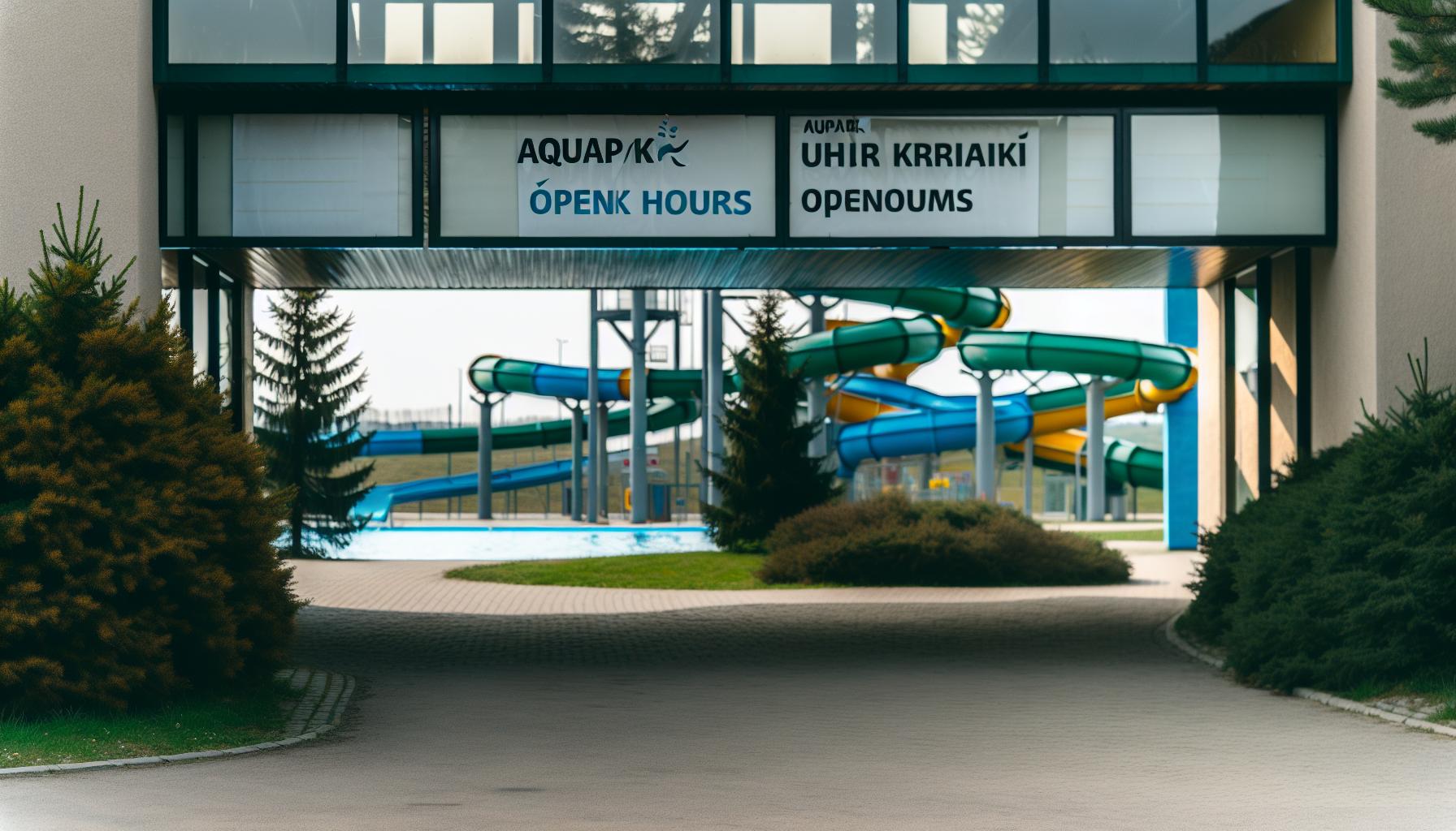 Otevírací doba Aquaparku Uherské Hradiště