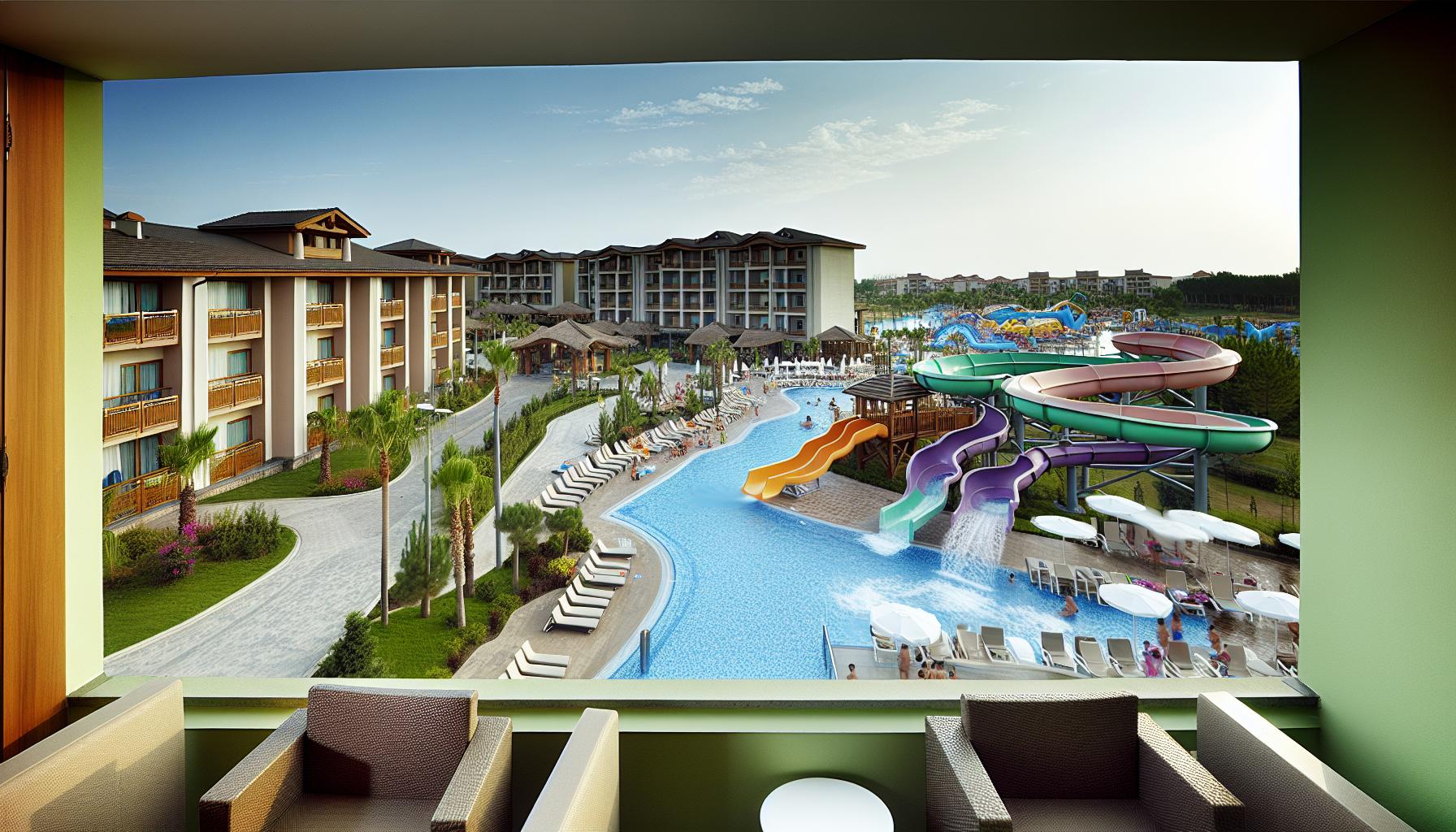 Hotel Aquaworld Belek: Komfortní ubytování přímo u vodního parku