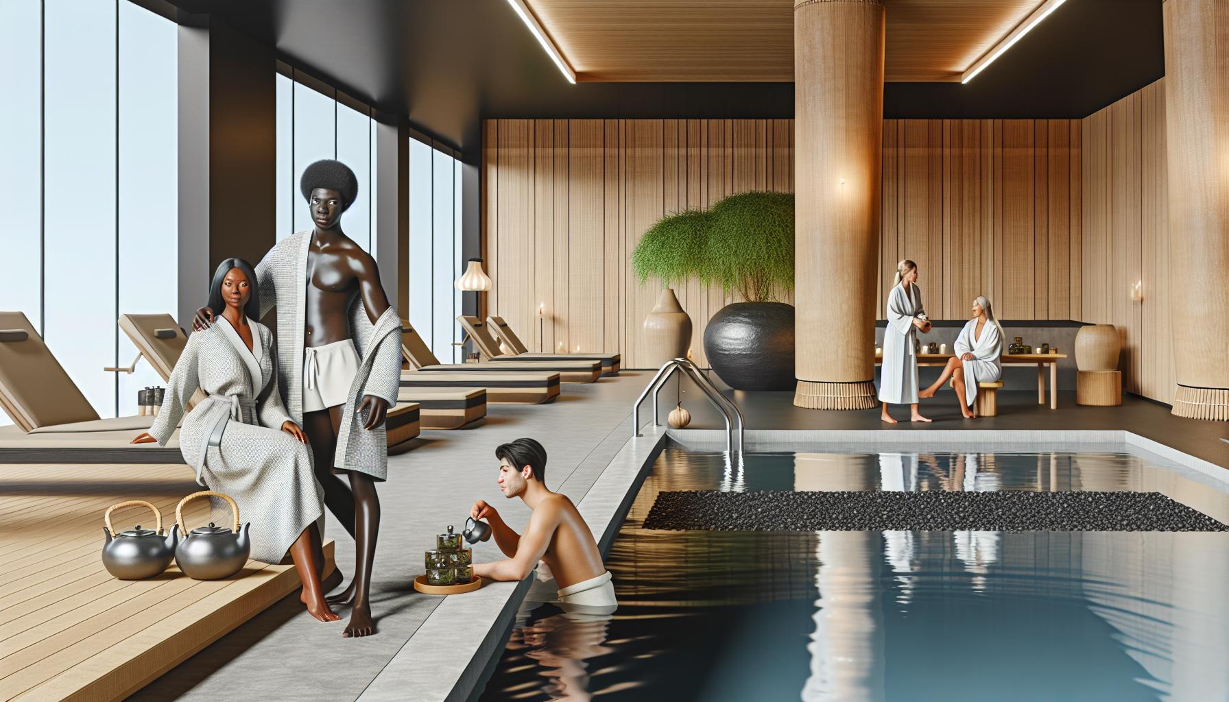 Relaxace v Aqua Wellness: Spa a Sauny