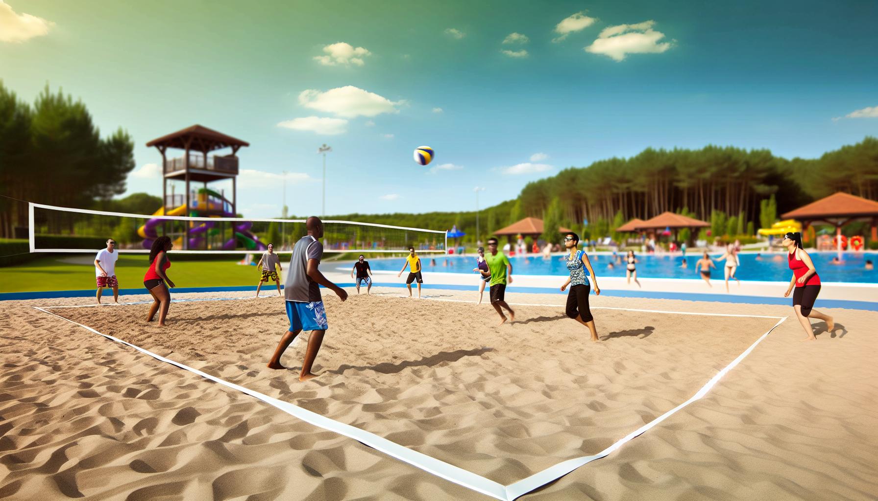 Vodní ráj Beach Volejbal: Beach Volejbalové Turnaje Ve Vodním Ráji 1 Vodní ráj: Ideální místo pro beach volejbal