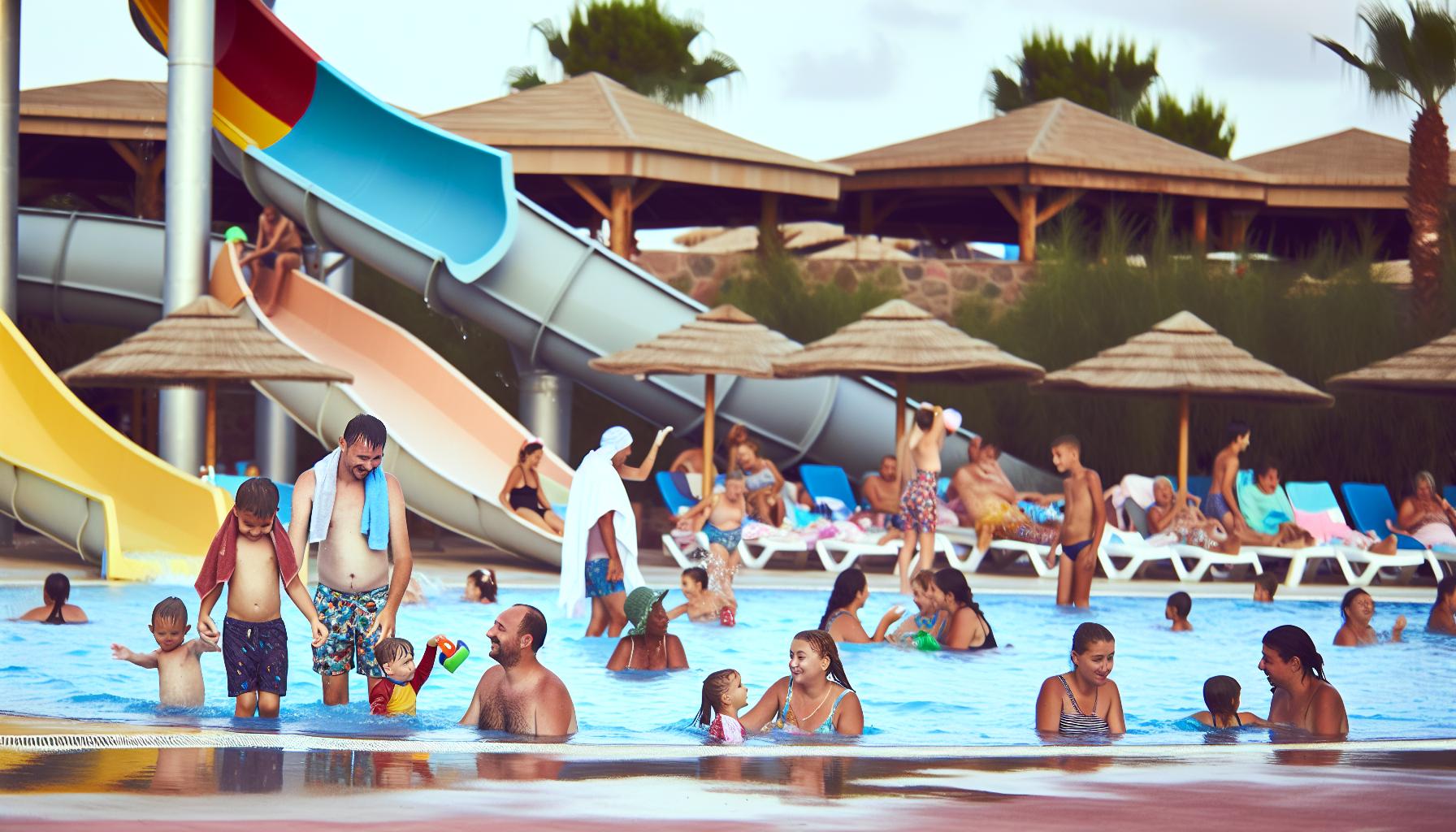 Hotel Mahdia Beach & Aquapark: Nejlepší Vodní Zážitky Čekají! 2 Zábava pro všechny věkové kategorie v aquaparku